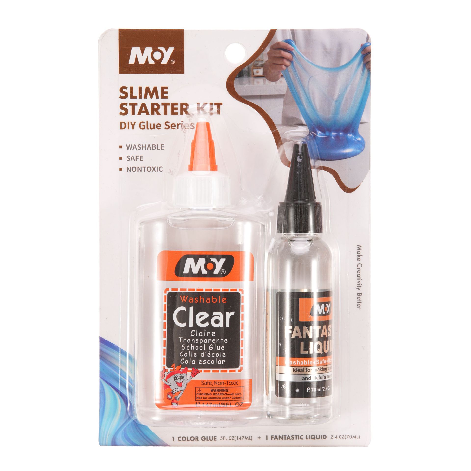 Kit de Pegamento Slime DIY de Plástico Creativo, Manual para Manualidades Infantiles image 6