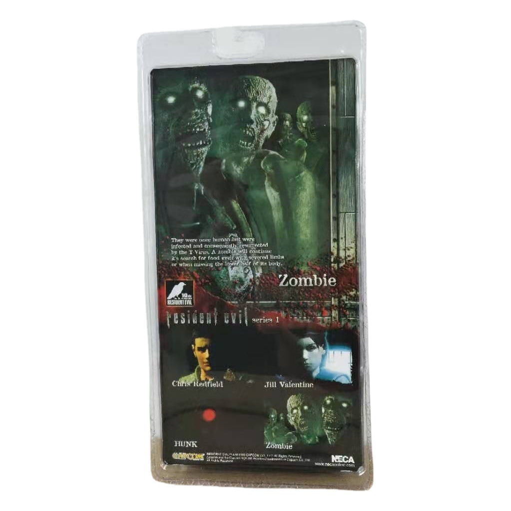 Juega Shangying NECA clásico Resident Evil Hank. Zombie perro hecho a mano modelo móvil de 7 pulgadas muñeca