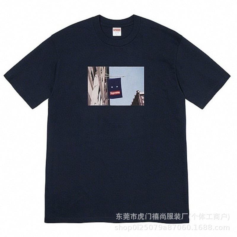 25ss美潮Supreme男女兼用ゆったりカジュアル半袖プリントレターTシャツ、ワンピース発送、純綿半袖|undefined
