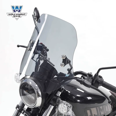 Motorcycle front windshield, Wolf suitable for Qianjiang