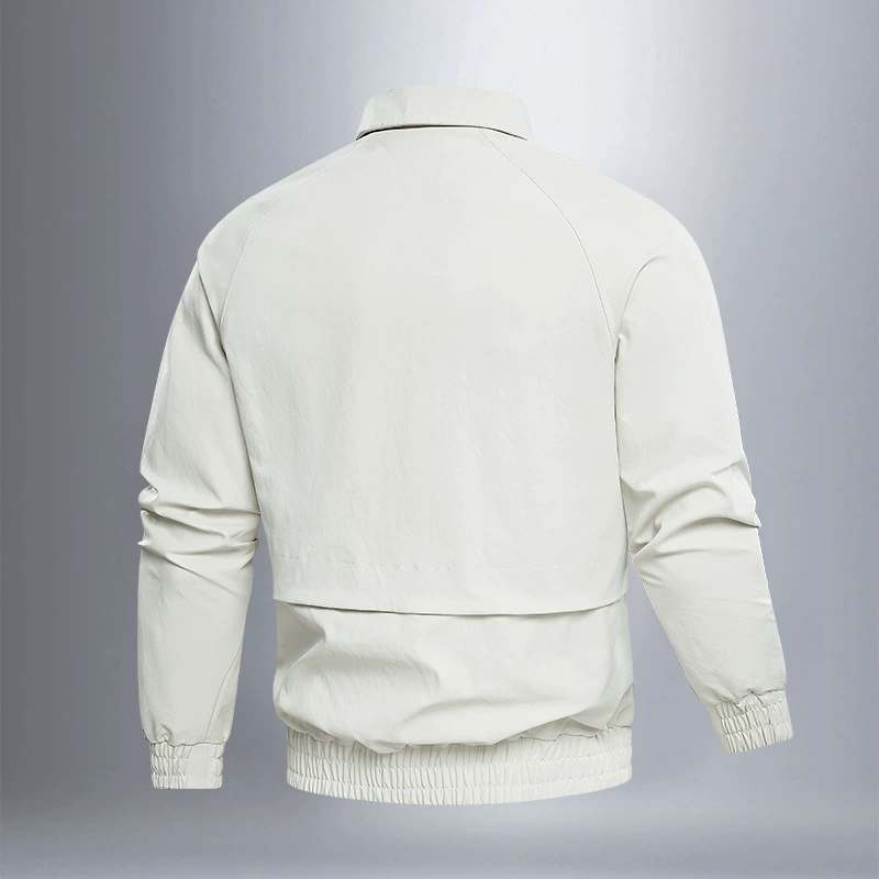 Men's retro spring jacket for leisure, oversize, high-quality style