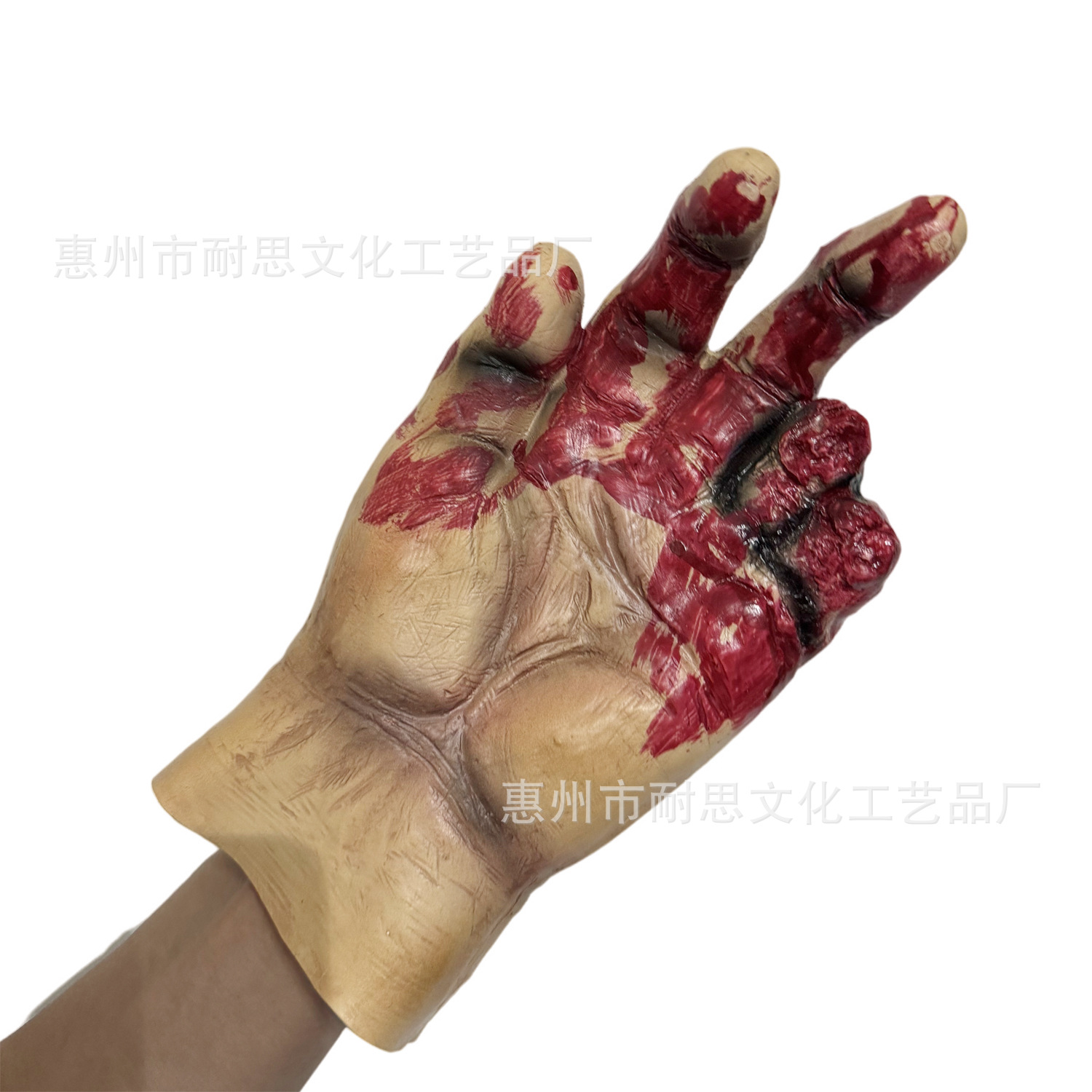 Ventas directas de fábrica Halloween horror Zombie máscara cabeza cubierta alta imitación extranjero cabeza cubierta cos terror Halloween props