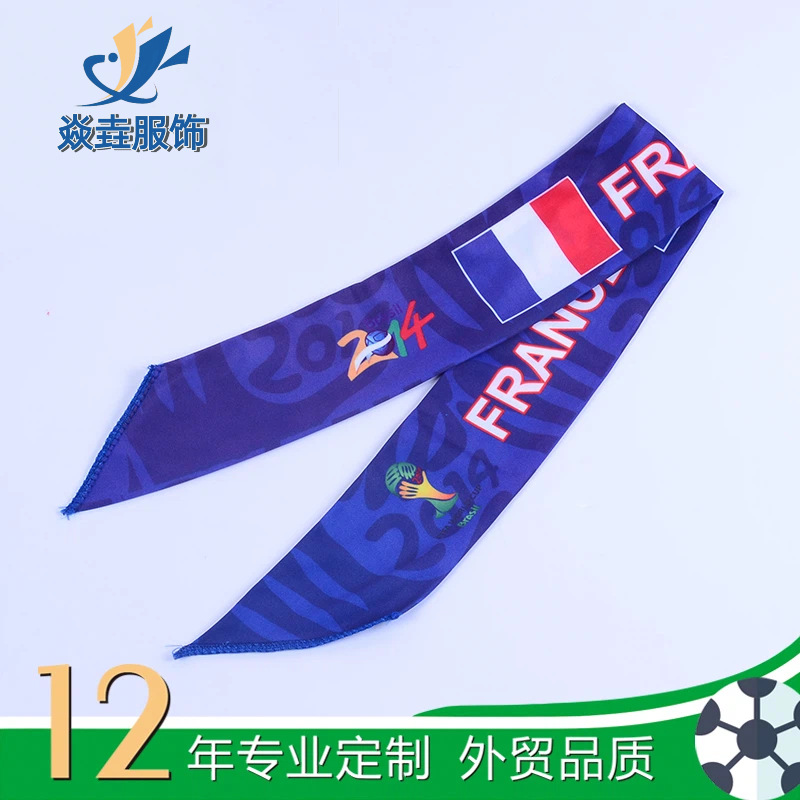 Customized Headbands, Hairbands, Hair Ties, Cheering Towels, Head Protectors, Elastic Headscarves, Ice-Feel Sweat-Absorbing Towels for the World Cup in the United States, Canada, and Mexico