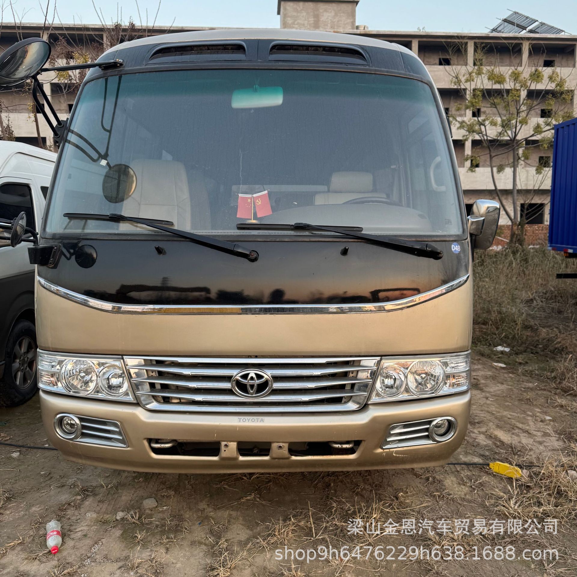 19座 23座客车中巴车 丰田考斯特 商务车 电动门二手海狮出口非洲