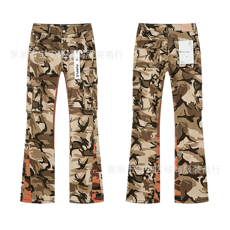 2026 Spring and Autumn New Style Pur@Ple American High Street Casual Jeans Unisex Wholesale Dropshipping 2026 Spring and Autumn New Style Pur@Ple American High Street Casual Jeans Unisex Wholesale Dropshipping