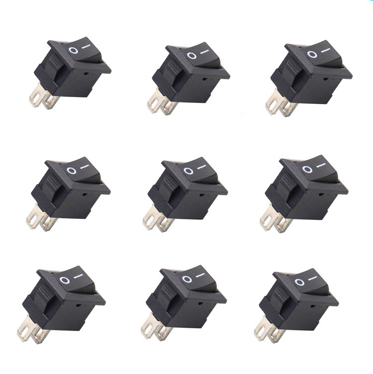 铁船型开关KCD11翘班开关10mm*15mm电器开关玩具开关灯具开关