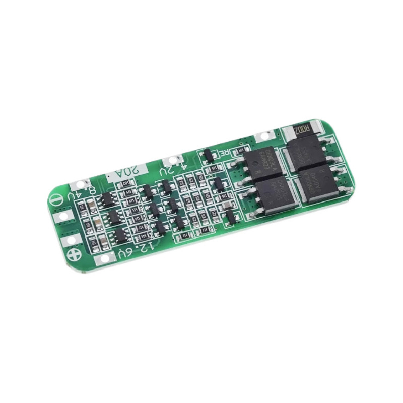 3 strings 11.1v 12.6v 18650 lithium battery protection board can start electric drill 20A current