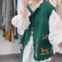 宽松立体新款无袖坎肩