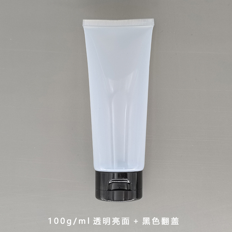Botella vacía de 100g 100ml para productos de cuidado de la piel, cosméticos, tubo transparente para gel, esencia, loción, subenvasado, en stock.