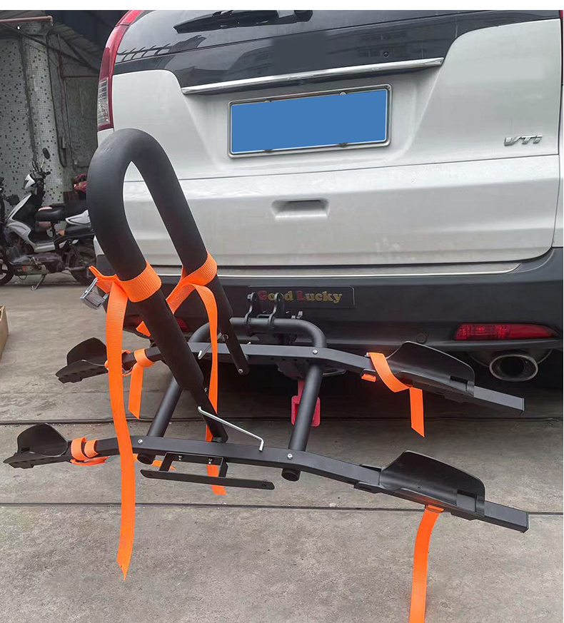 Universal Rear-Mounted Bicycle Rack Trailer Square Mouth Bike Rack Car-Mounted Bicycle Rack Tail Rack Rear-Mounted