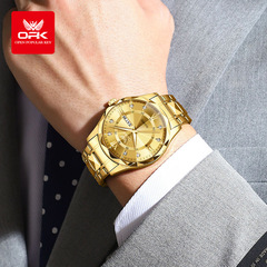 OPK brand watch manufacturer wholesale cross-border hot sale double calendar waterproof quartz watch luminous men's watch men's watch