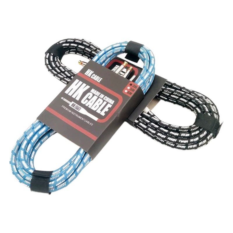 Кабель плетеный 3.5m в 10m для электрогитары, бас-гитары, аксессуары для музыкальных инструментов