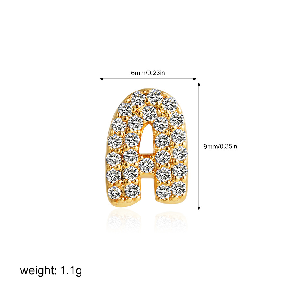 2g Weight Pendant Jewelry Making Type Copper Chain Material 1 Piece, 1 Set Quantity Daily Occasion Copper Material Letter Pattern All Seasons Season Women's Gender Plating Design Simple Style Style Wholesale Jewelry Simple Style Letter Copper Plating 20