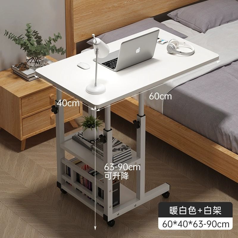 [New Style] 따뜻한 화이트 사이드 테이블-60*40