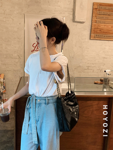 Wholesale Factory Women's Bags with Polka Dot Chain Water Bucket Bags Large Capacity Bags 2024 New Fashion Shoulder Bags for Women Summer