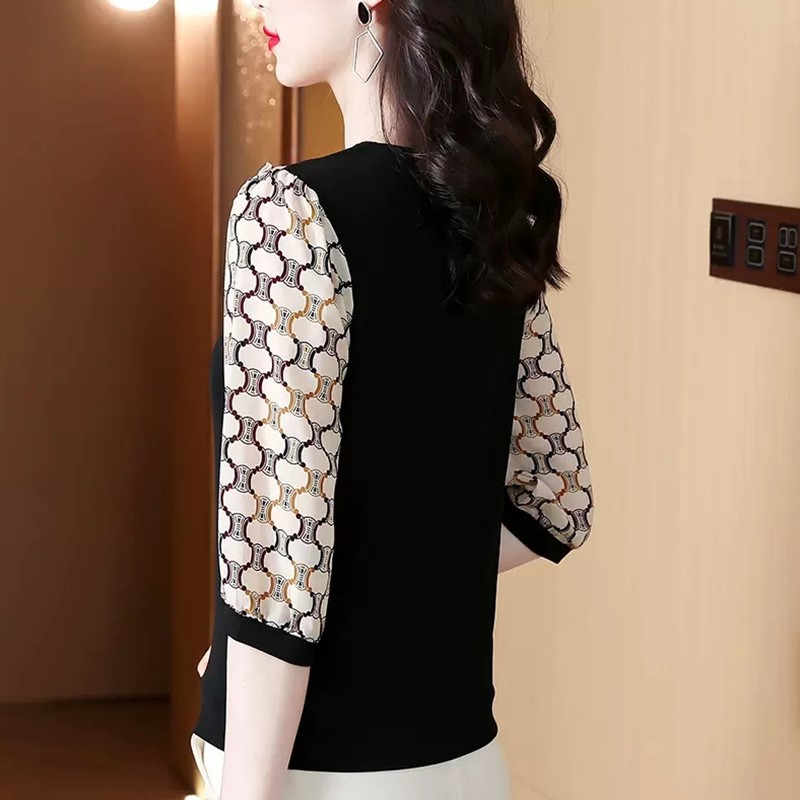 Shiffon fashionable T-shirt