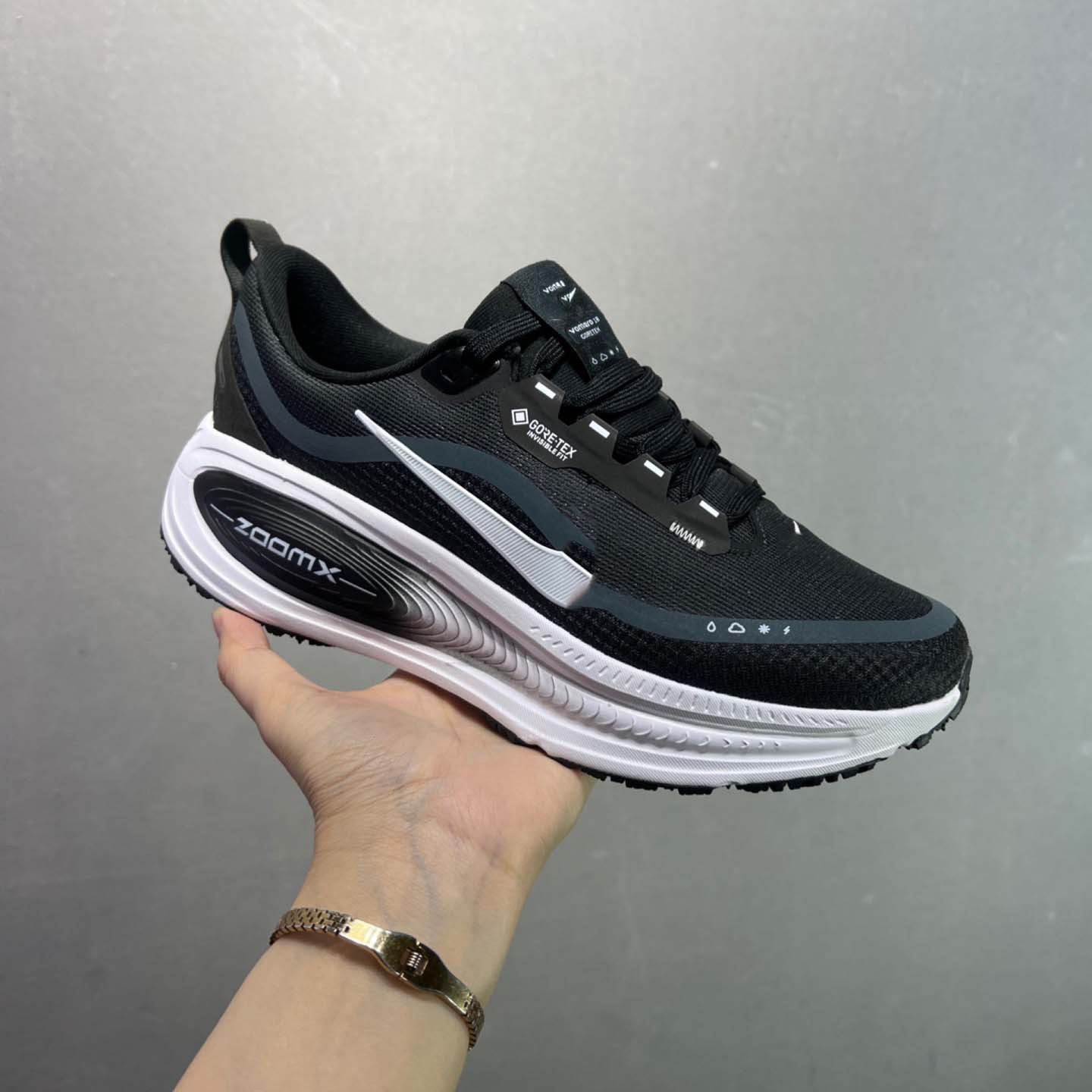 Putian Chunyuan Vomere18 GTX zapatillas de carreras de fondo antideslizantes cómodas para hombres y mujeres zapatillas deportivas casuales amortiguación transpirables