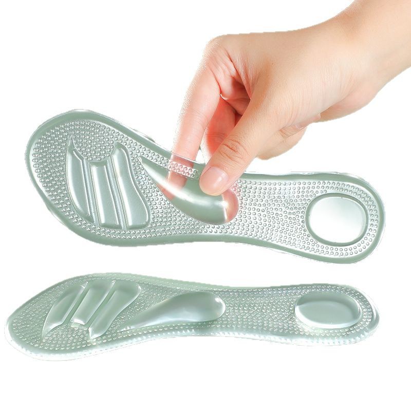 Silicone siete puntos almohadilla de verano invisible antideslizante amortiguador tacones altos sandalias especial almohadilla de zapatos cómodas para proteger los pies inhibidores de bacterias image 6