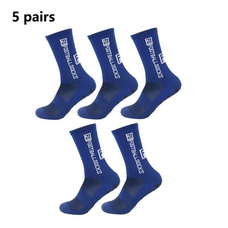 跨境新款点胶足球袜 FS款防滑加厚毛巾底袜子football socks批发|undefined