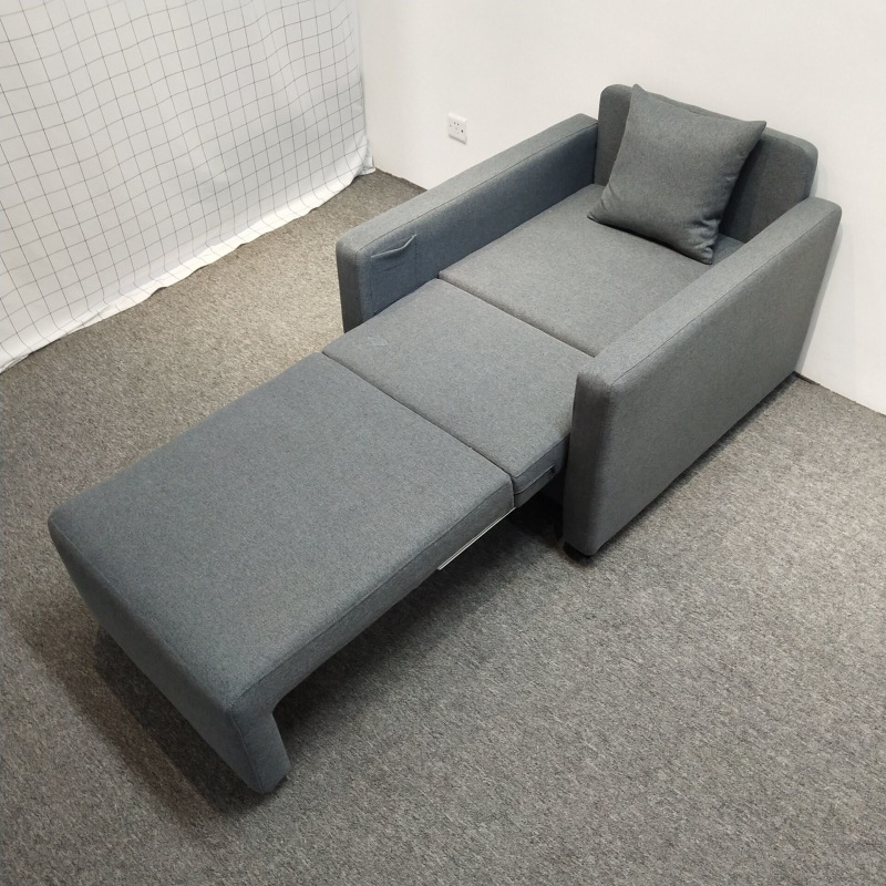 Sofá cama de una sola persona plegable pequeño estudio de la oficina almuerzo sofá silla multifunción sofá cama