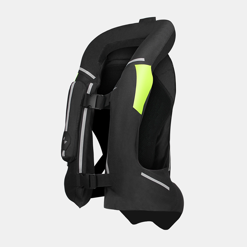 Traje de airbag de conducción de motocicleta Anillo inflable mejorado de segunda generación Chaleco protector Chaleco protector Ropa de ciclismo anticaídas
