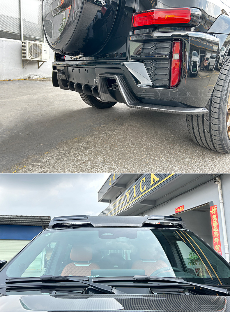 Suitable for Tank 700 Modification First Limited Edition Front Bumper Grille Rear Bumper Lip Wheel Eyebrow Dry Carbon Hood Tail Top Wing