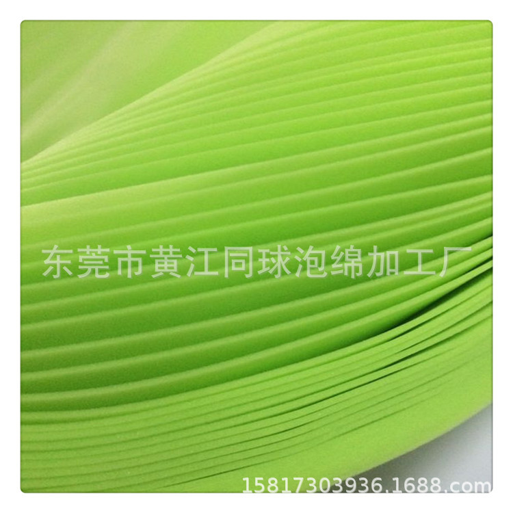 批发 50PPI绿色滤水冰箱海绵垫块 灰尘细菌吸附清洁过滤棉