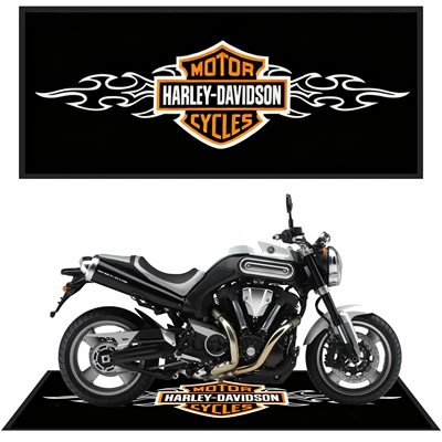 Avtomobil döşəmə paspasları Mat Harley Honda Motorcycle Special