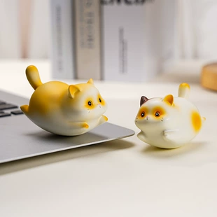 Смоляная фигурка-качалка «Кошка» антистресс на стол