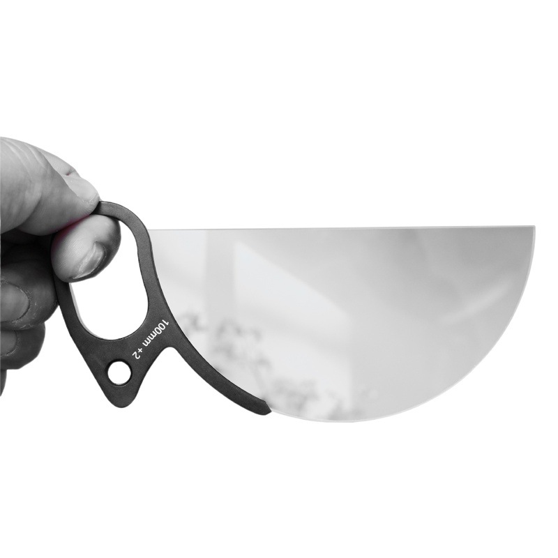 Lente refractiva de media luna de mano 79/100/150mm primer plano desenfoque fotografía de efectos especiales accesorios de cámara SLR