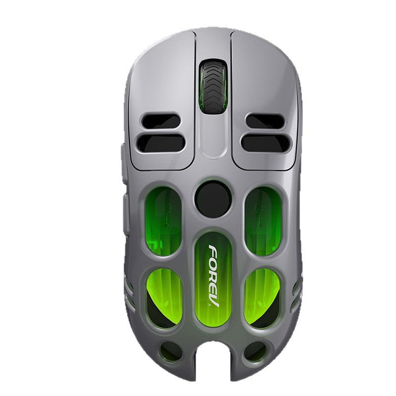 S220 Bluetooth transparente silencioso ratón de oficina inalámbrico de carga dual modo ergonómico ratón de juego RGB