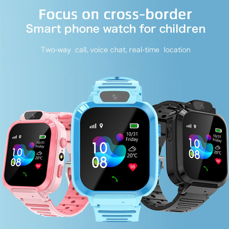 Cross-border private model LT11 new children's phone watch photo positioning foreign trade multi-language children's smart watch