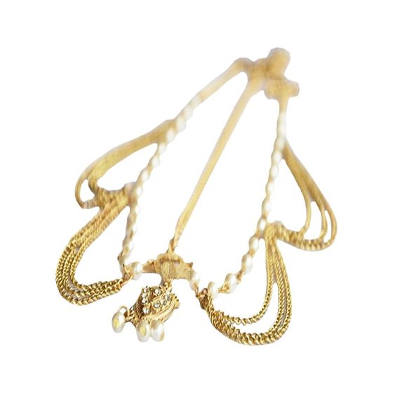 Bohemian Headpiece Forehead Hair Accessory Ancient Style Head Chain Exotic Style Hair Chain Eyebrow Pendant Dunhuang Headpiece
