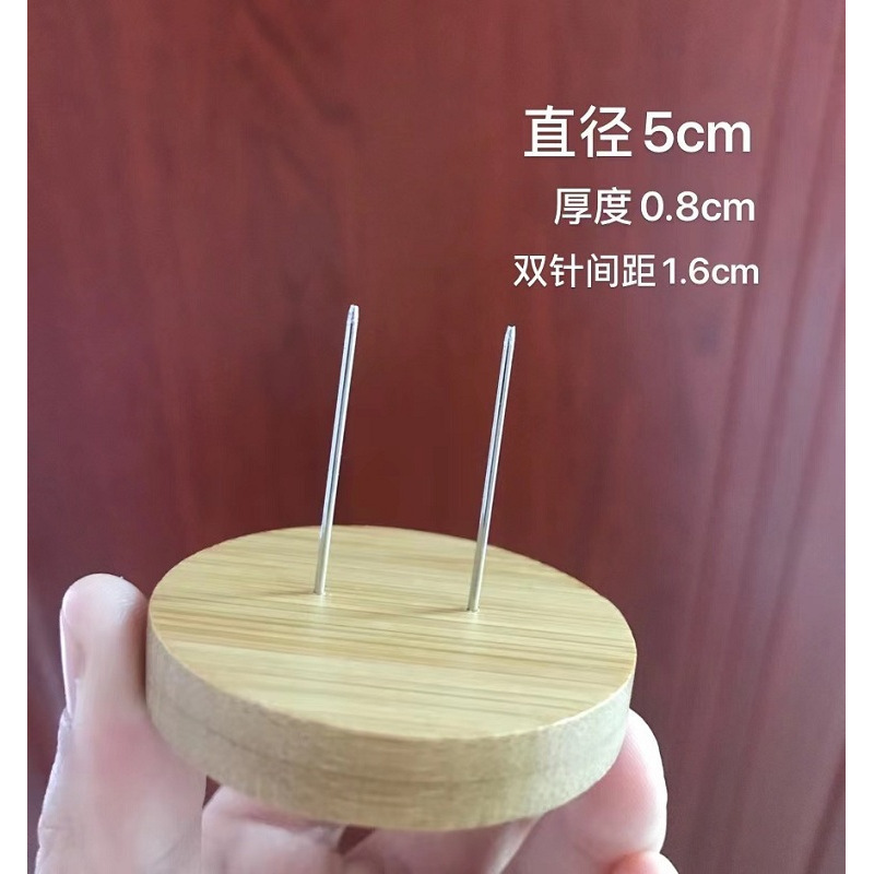 厂家直销实木娃娃玩偶站立带针女王毛线底座支架|undefined