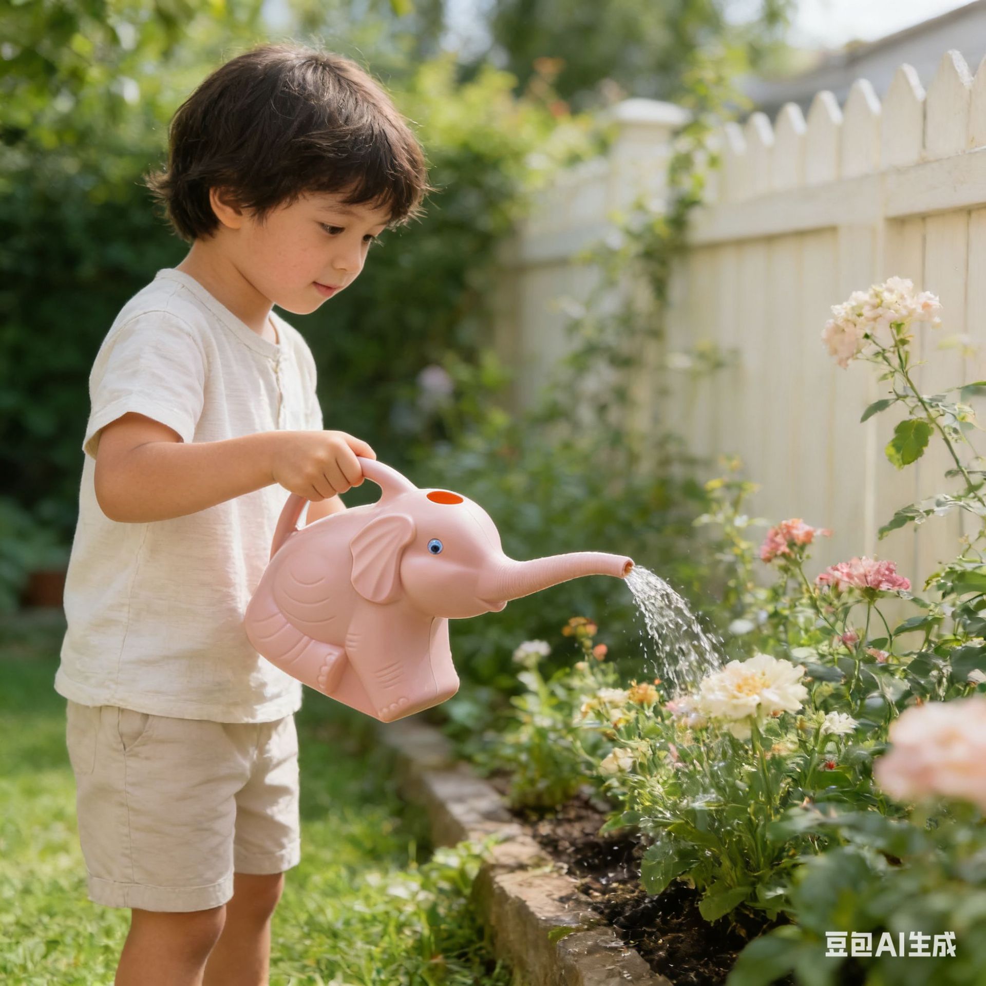 Elefante pequeño riego botella de agua de boca larga jardinería doméstica herramienta de riego planta suculenta floral maceta de riego