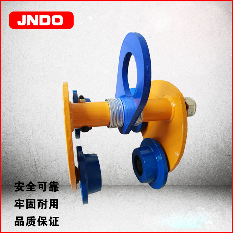 供应手推小车1吨2吨3吨5吨猫头吊单轨行车工字钢手动跑车