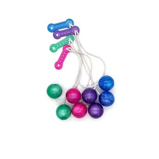 Cross-border hot Bumper Ball card ball finger swing ball double Bumper Ball exercise fitness ball toy decompression