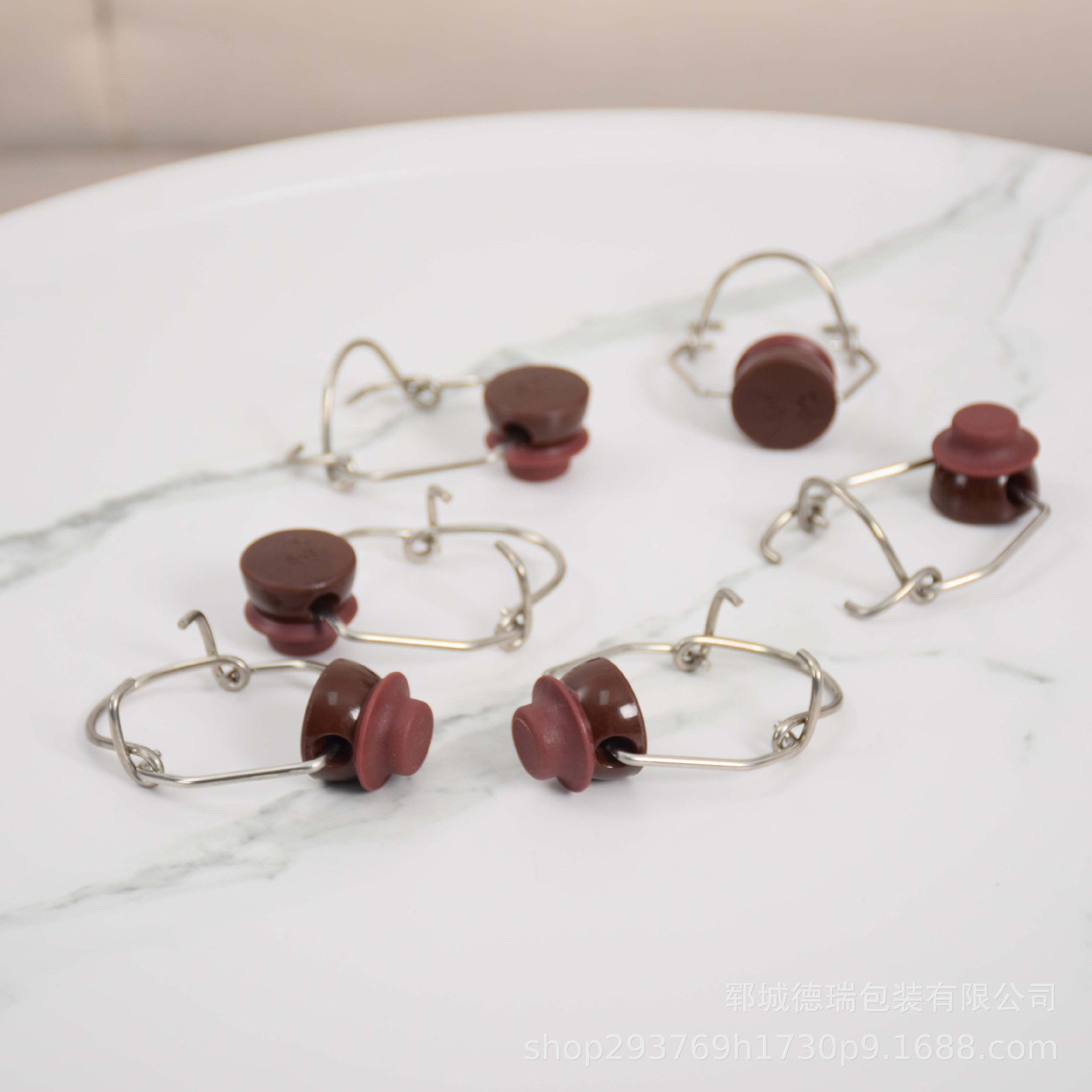 不锈钢卡扣红酒瓶卡扣啤酒摇摆盖弹簧白酒葡萄酒香槟瓶盖