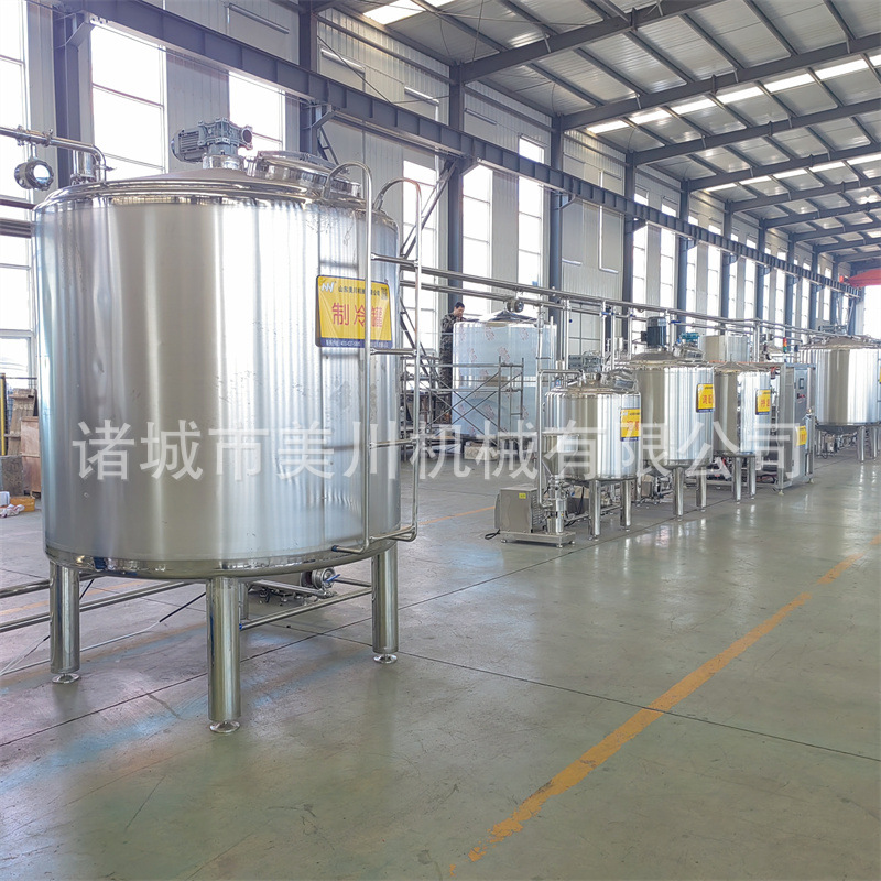 袋装炭烧酸奶加工设备 鲜奶巴氏加工设备 小型驼乳巴氏杀菌线