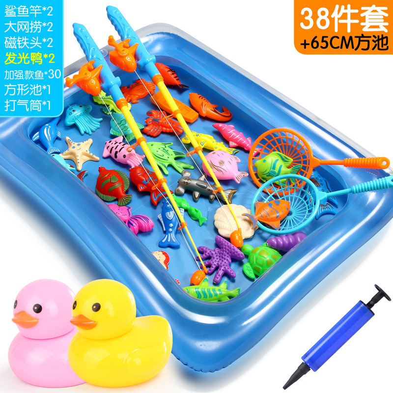 업그레이드 된 40 피스 세트: 단일 레이어 사각형 풀 65CM