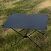 goods in stock outdoors portable aluminium alloy Folding table Lightweight Camping Camp Aluminum tactics Tabletop Bracket wholesale