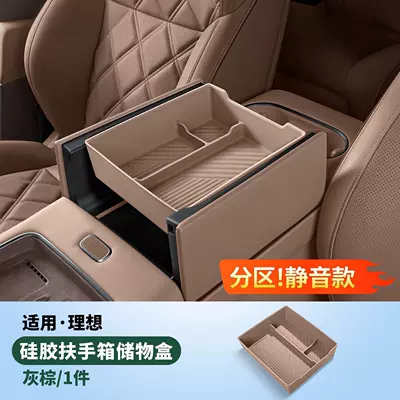 accessories and car interior decoration products – Anti-slip mat - suitable-for-26-models-of-l6-armrest-storage-box-in-wilderness-brown
