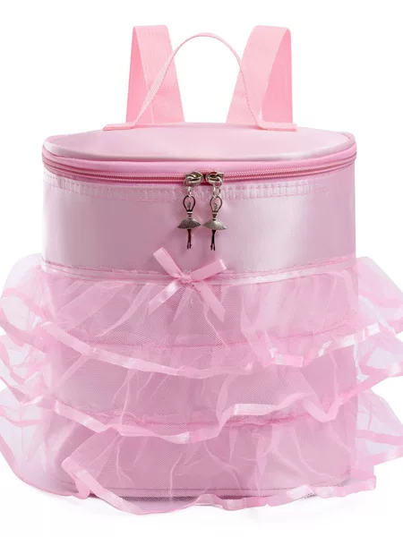 Wholesale children's dance bag performance portable shoulder dance backpack girls dance bag printable custom LOGO