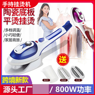 Japan Amazon 2 in 1 flat ironing hand-held ironing machine household portable steam brush multifunctional iron brush