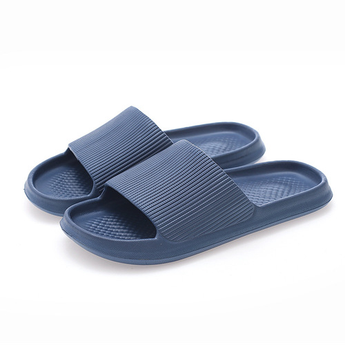 Wholesale slippers for women, summer thick-soled sandals, silent soft-soled indoor home slippers, men's summer home EVA flip flops