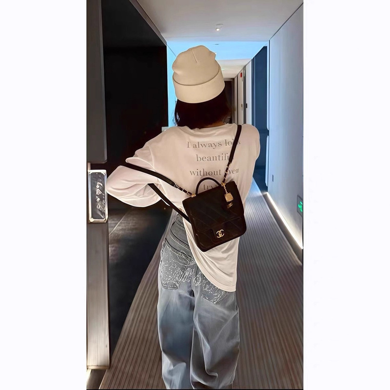 美式复古重工烫钻蝴蝶结牛仔裤女2025新款高腰显瘦直筒阔腿长裤子|undefined