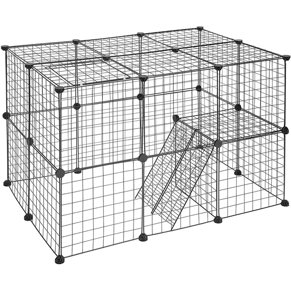 27 pieces 35*35 square mesh+1 square in the door+2 ladder climbing ladder