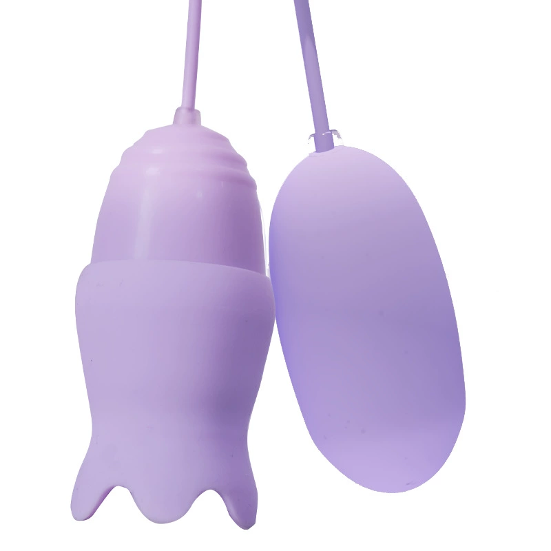 Double-ended vibrator with tongue licking, USB female sex toy inserted, vibrating massage, breast teasing