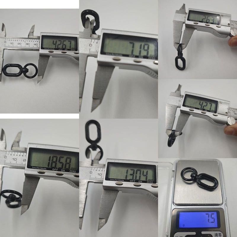 新しい 4 点ランウェイラウンドバックル携帯電話ストラップセット取り外し可能なアクセサリーフックバックル金属犬バックル 8 字型調整バックル|undefined