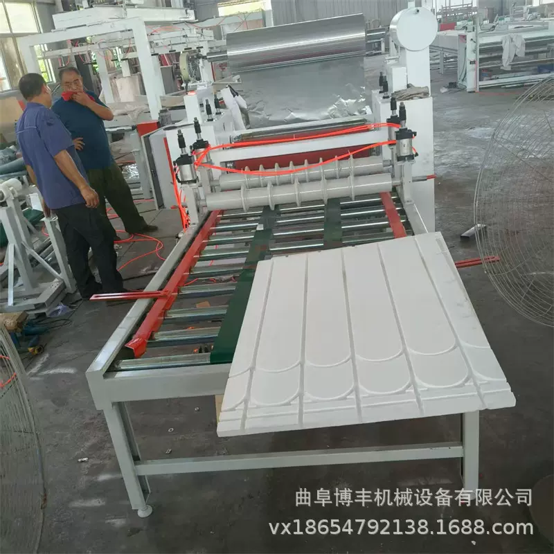 地暖保温板铝箔复合机 泡沫板高温热压贴面机 保温棉玻纤布贴合机